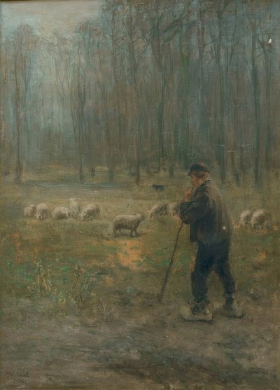 The Shepherd by Jozef Israëls